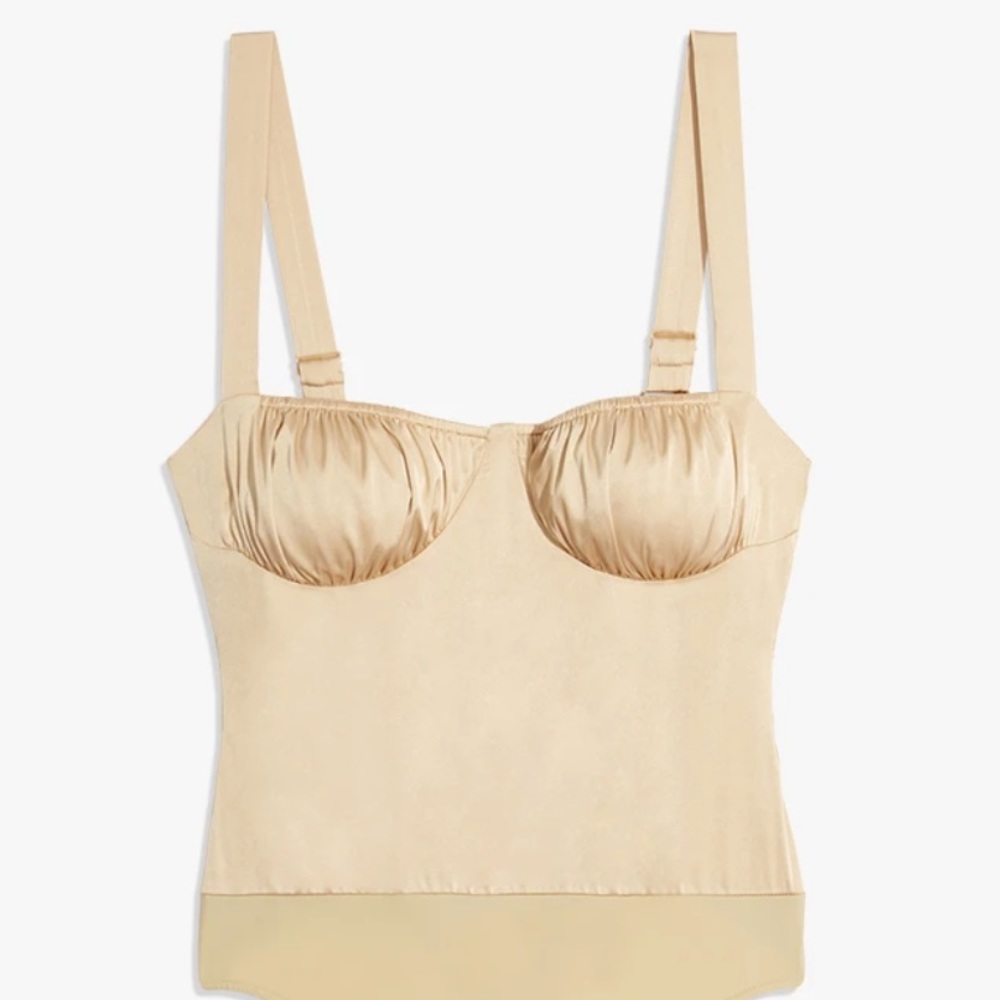 WWW danielle bernstein satin body suit